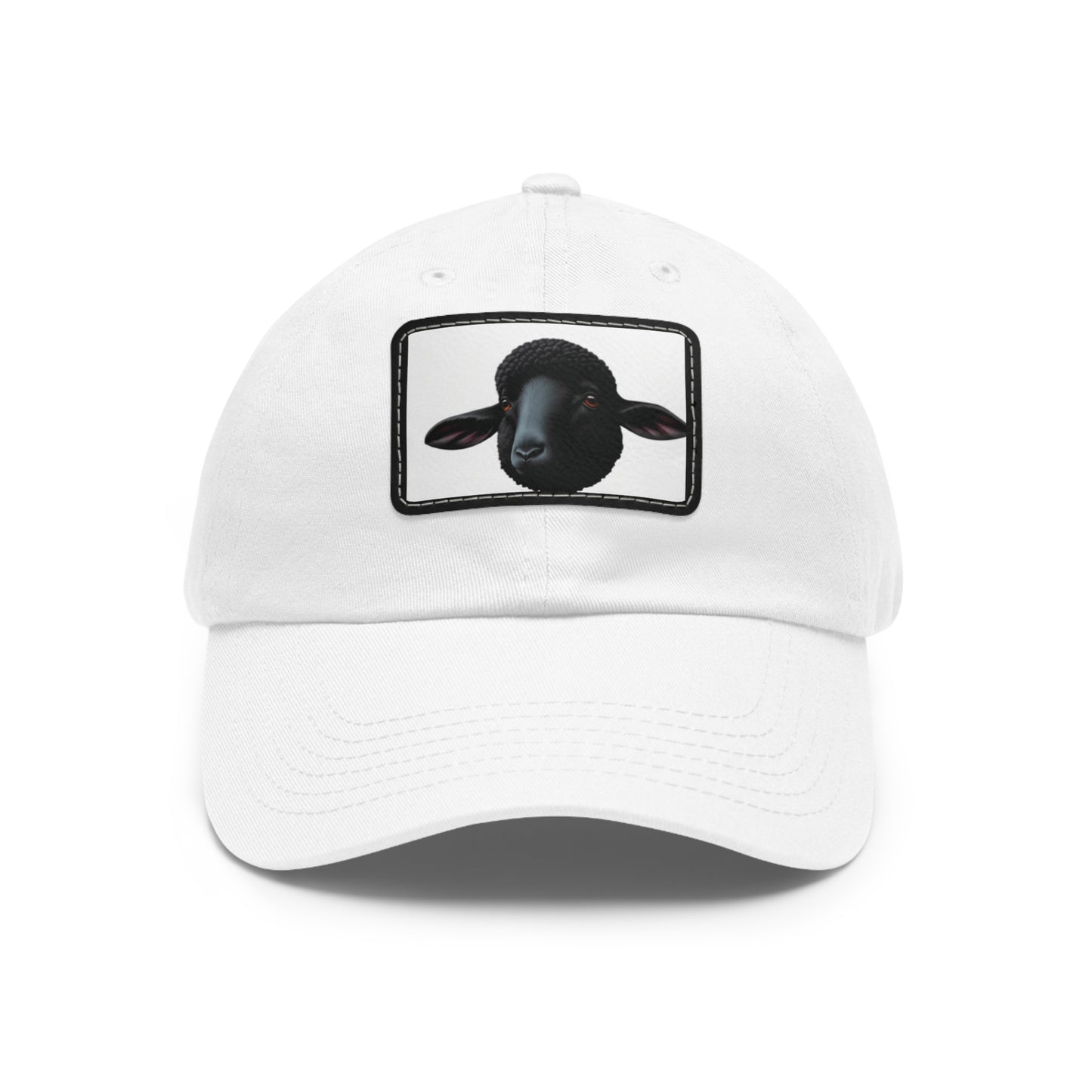 Stylish Dad Hat with Leather Patch, Casual Cap, Unique Gifts for Dads, Birthday, Father's Day, Everyday Wear, Fashionable Accessories
