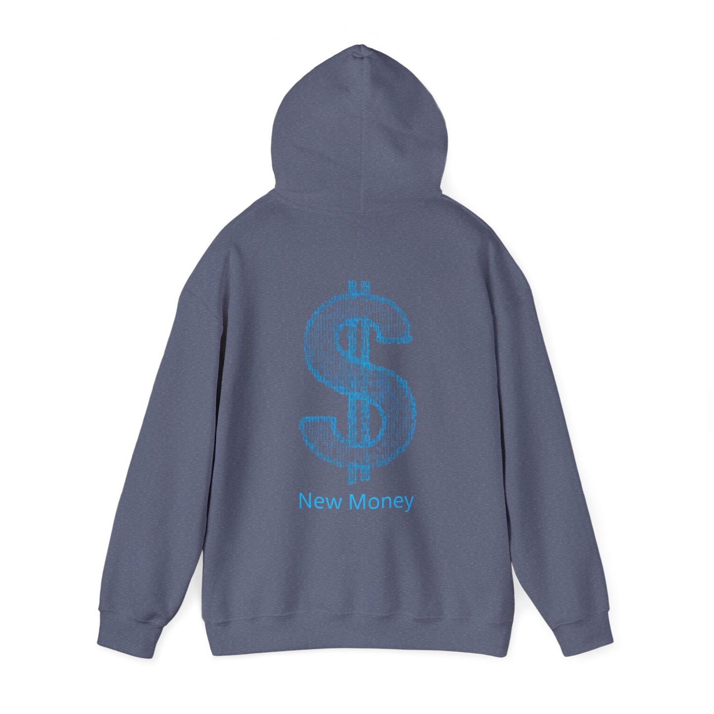 New Money Unisex Hooded Sweatshirt, Stylish Comfort, Casual Clothing, Gift for Him/Her, Streetwear, Trendy Hoodie, Cozy Essentials
