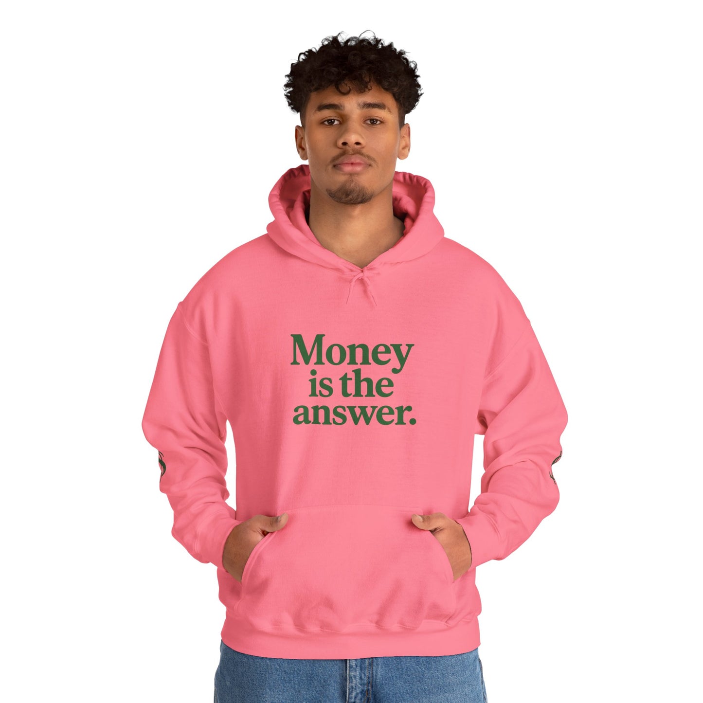 Cozy Money Sweatshirt - Unisex Hooded Sweatshirt, Casual Gift, Money Quote Apparel, Ideal for Everyday Wear, Perfect for Gift Giving