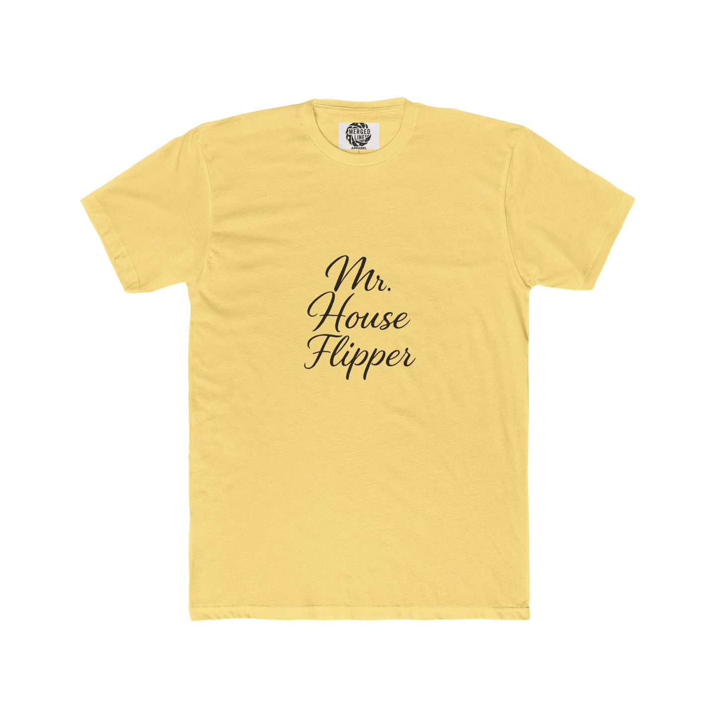 Mr. House Flipper Unisex Cotton Crew Tee, House Flipping Enthusiasts, Casual Wear