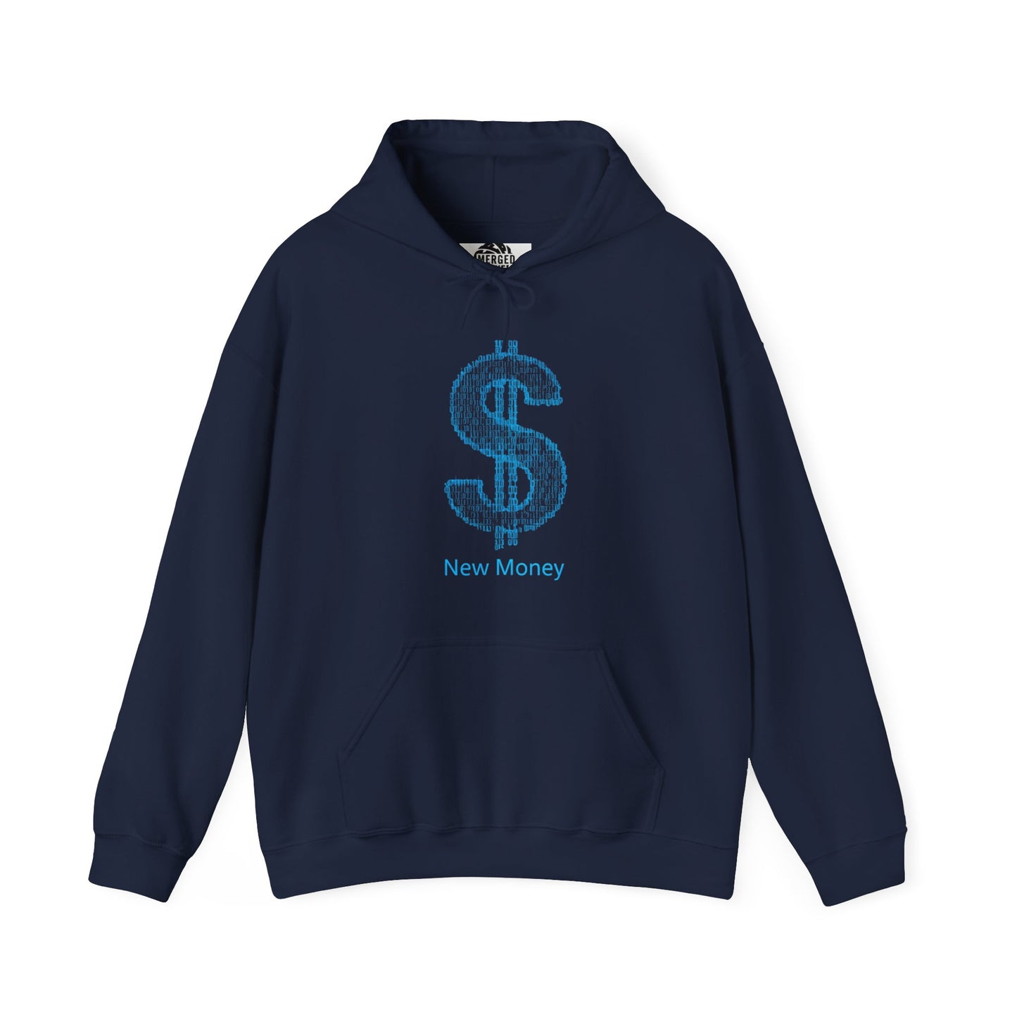 New Money Hoodie, Unisex Sweatshirt for Entrepreneurs, Gift for Graduates, Casual Streetwear, New Money Design