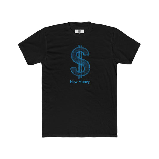 New Money Graphic Tee - Unisex Cotton Crew Shirt, Digital Money Tee, Casual Wear, Trendy Gift, Streetwear Style, Perfect for Everyday and Celebrations