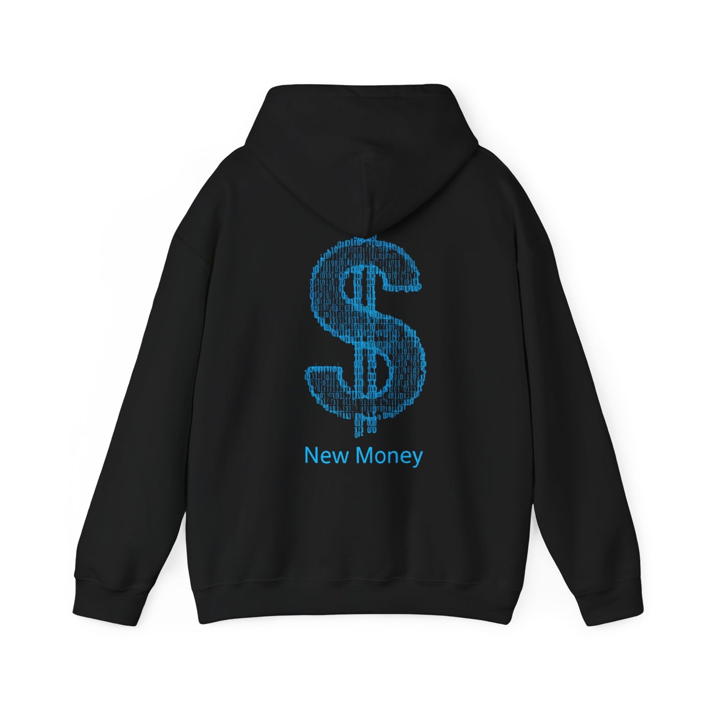 New Money Unisex Hooded Sweatshirt, Stylish Comfort, Casual Clothing, Gift for Him/Her, Streetwear, Trendy Hoodie, Cozy Essentials