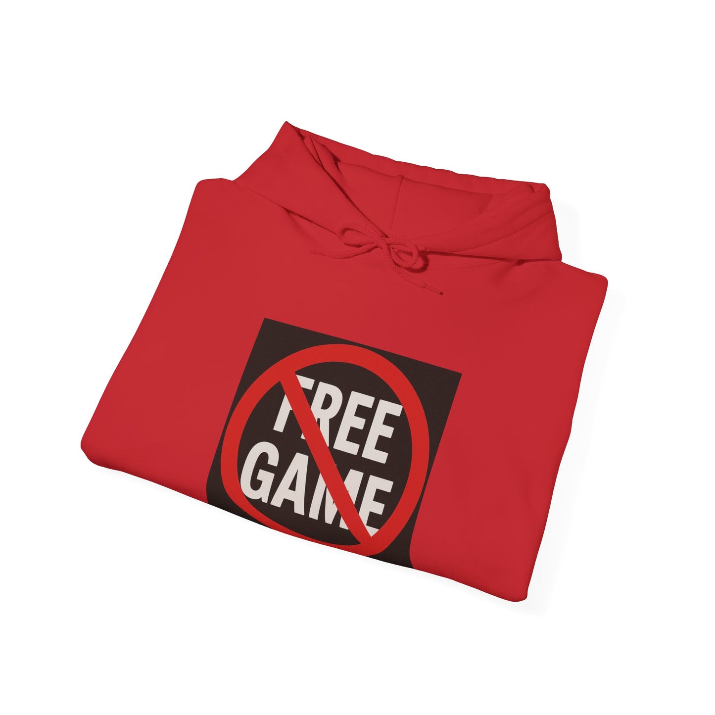 No Free Game Unisex Heavy Blend Hooded Sweatshirt, Cozy Hoodie, Casual Sweatshirt, Gift for Gamers, Oversized Style