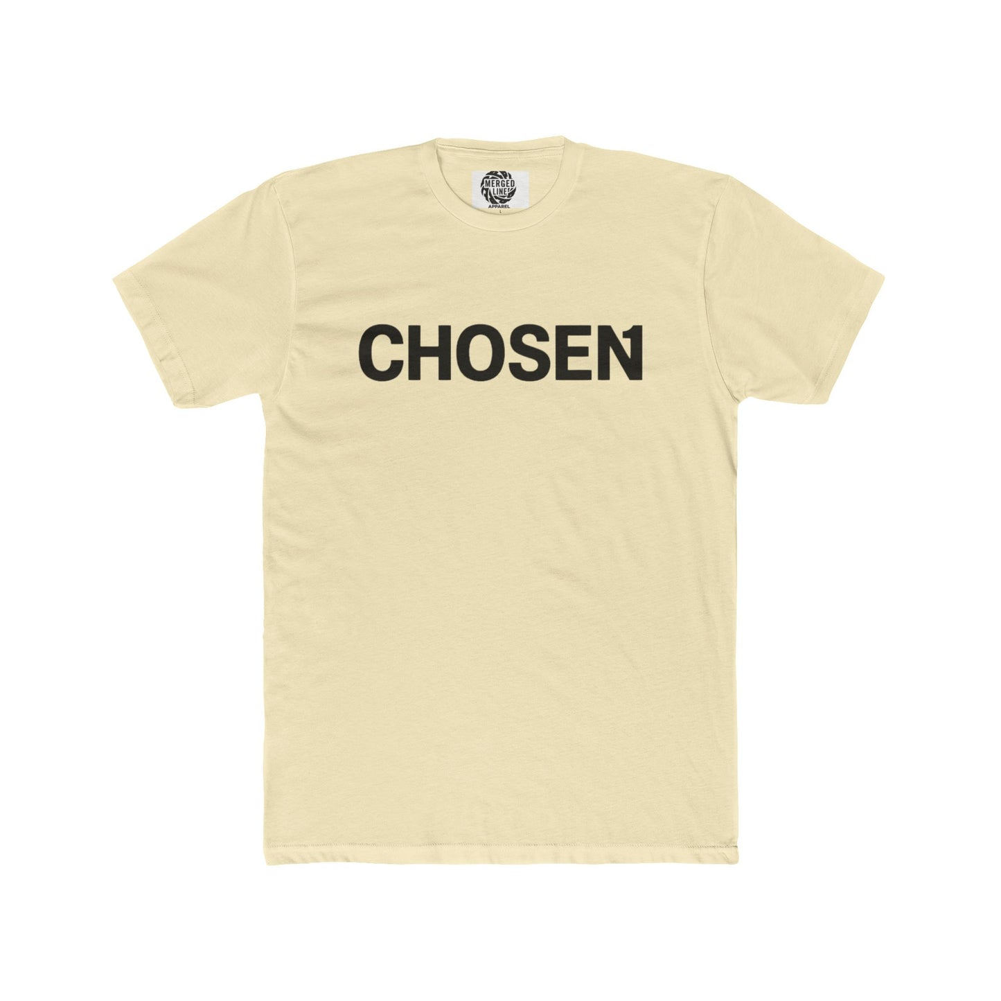 Chosen 1, Unisex Cotton Crew Tee, Casual Graphic Shirt, Gifts for Friends, Everyday Wear, Motivational T-Shirt