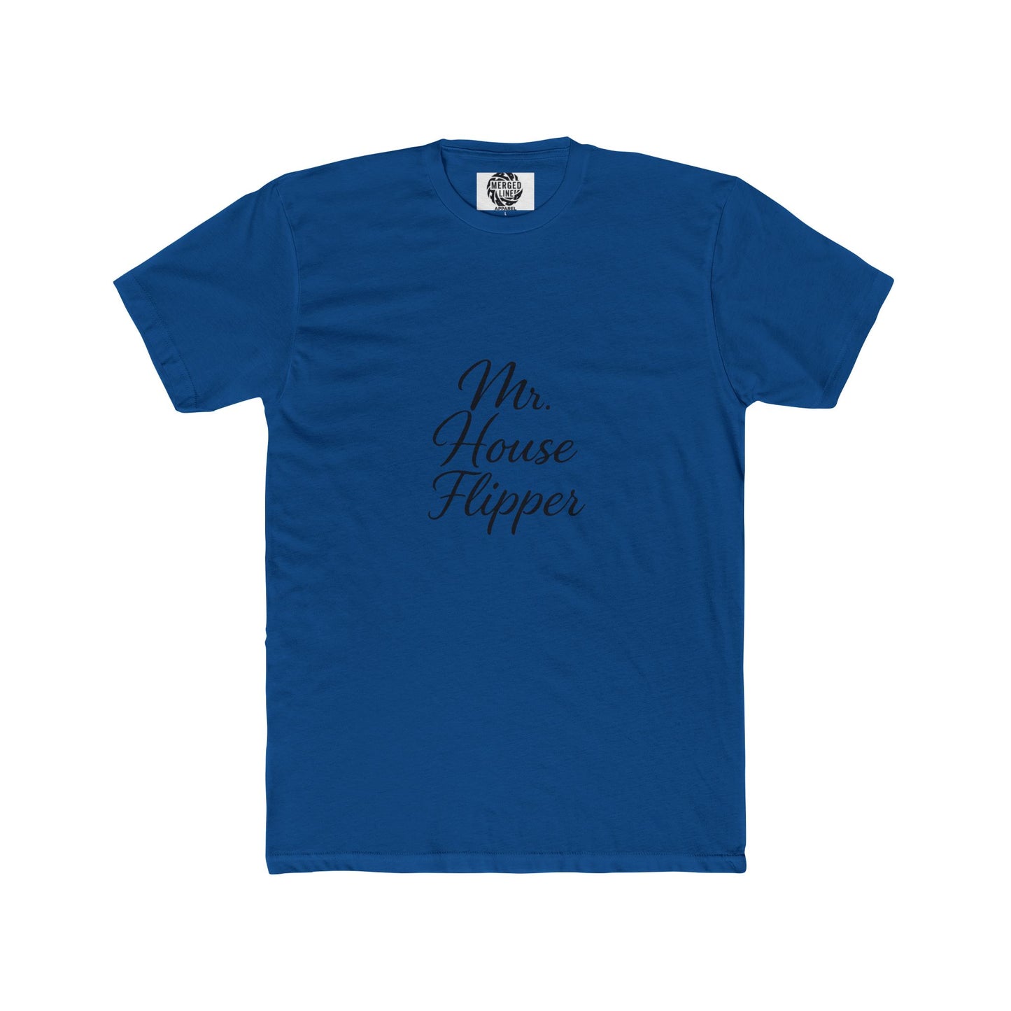 Mr. House Flipper Unisex Cotton Crew Tee, House Flipping Enthusiasts, Casual Wear