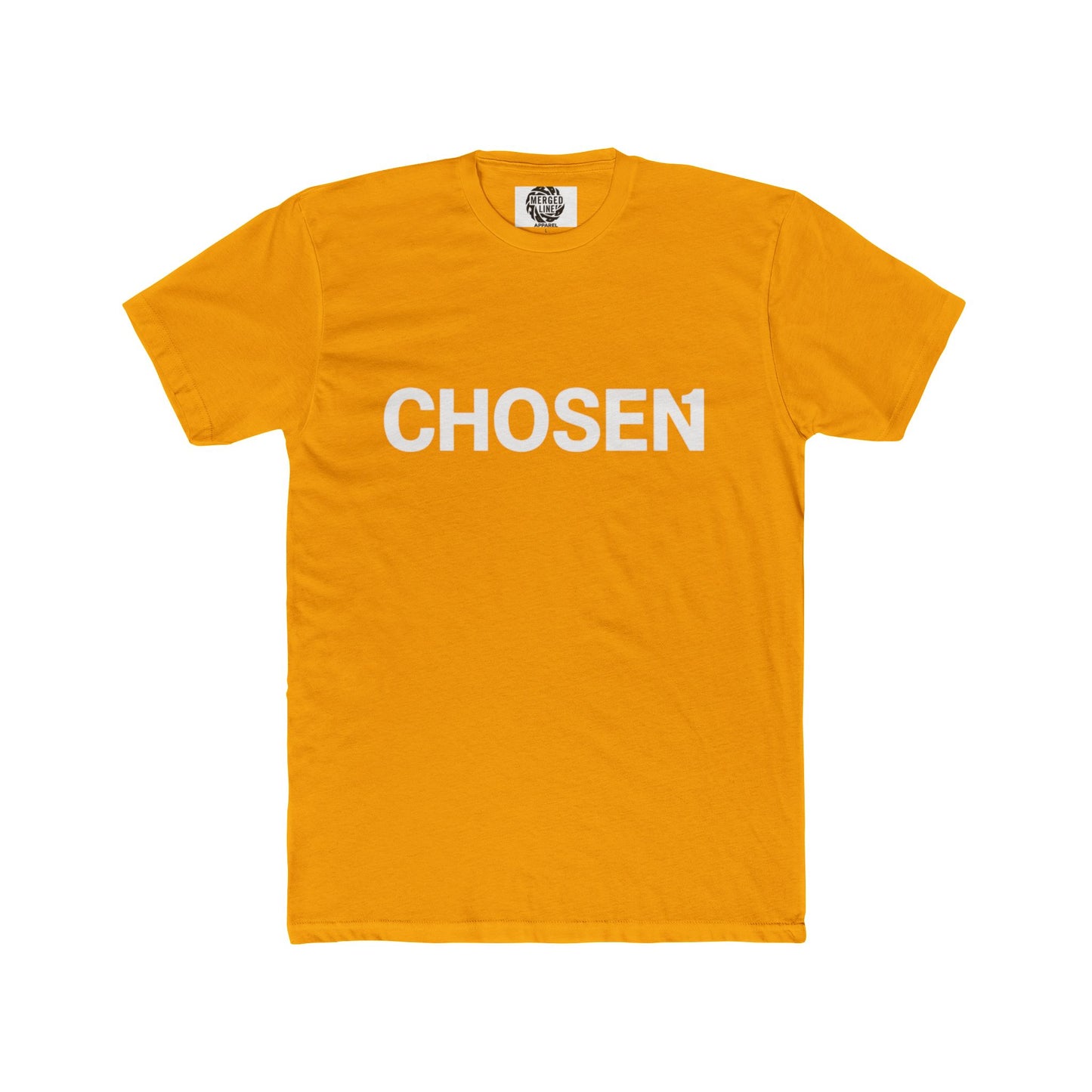 Unisex 'Chosen 1,' Cotton Crew Tee - Casual Wear, Gift for Friends, Inspirational Quote Shirt, Everyday Comfort, Motivational Fashion