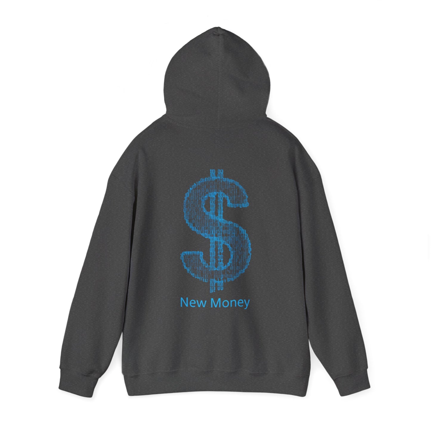New Money Unisex Hooded Sweatshirt, Stylish Comfort, Casual Clothing, Gift for Him/Her, Streetwear, Trendy Hoodie, Cozy Essentials