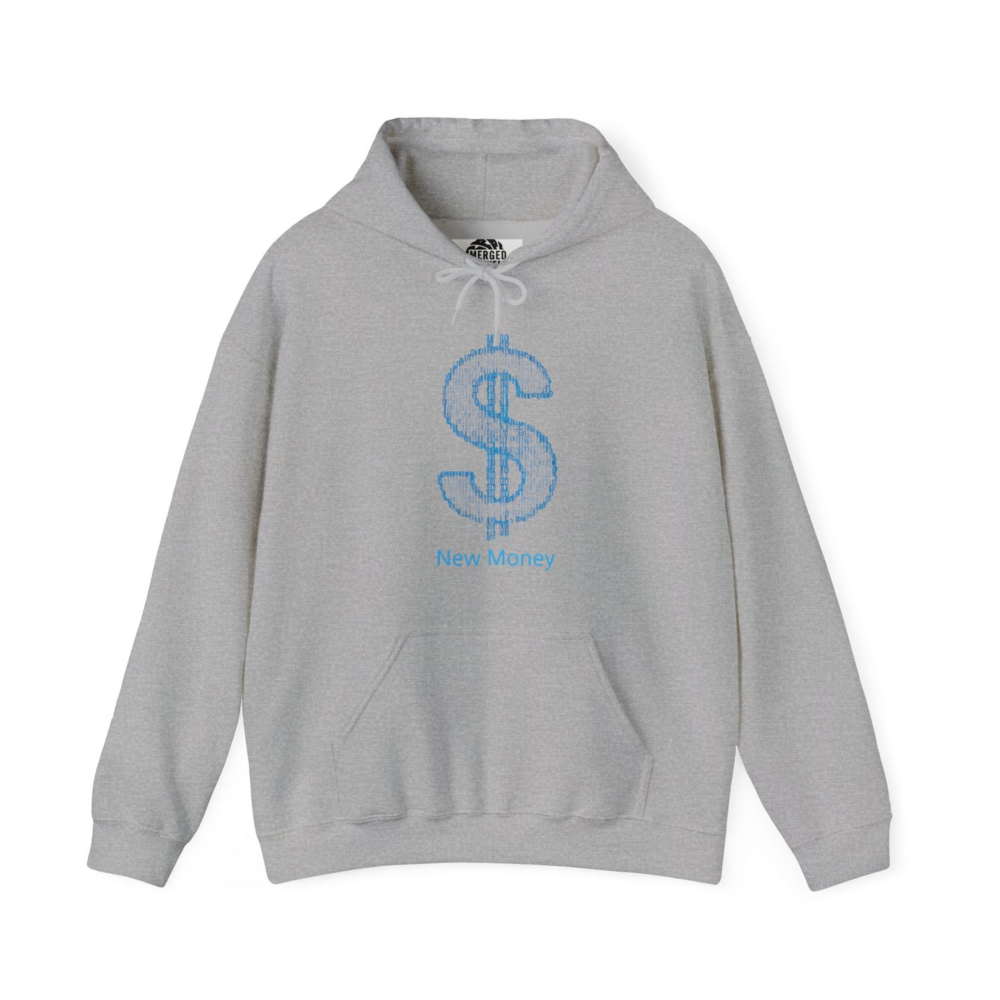 New Money Hoodie, Unisex Sweatshirt for Entrepreneurs, Gift for Graduates, Casual Streetwear, New Money Design