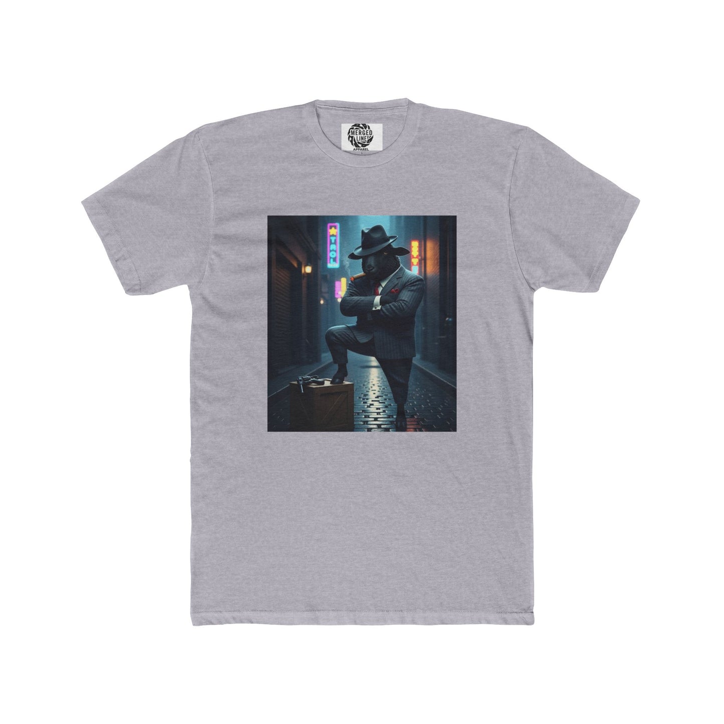 Black Sheep Gangster Unisex Graphic Tee, Casual Wear, Street Style, Gift for Him/Her, Motivation Shirt, Everyday Essential