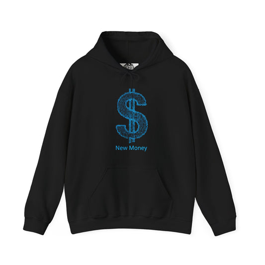 New Money Hoodie, Unisex Sweatshirt for Entrepreneurs, Gift for Graduates, Casual Streetwear, New Money Design