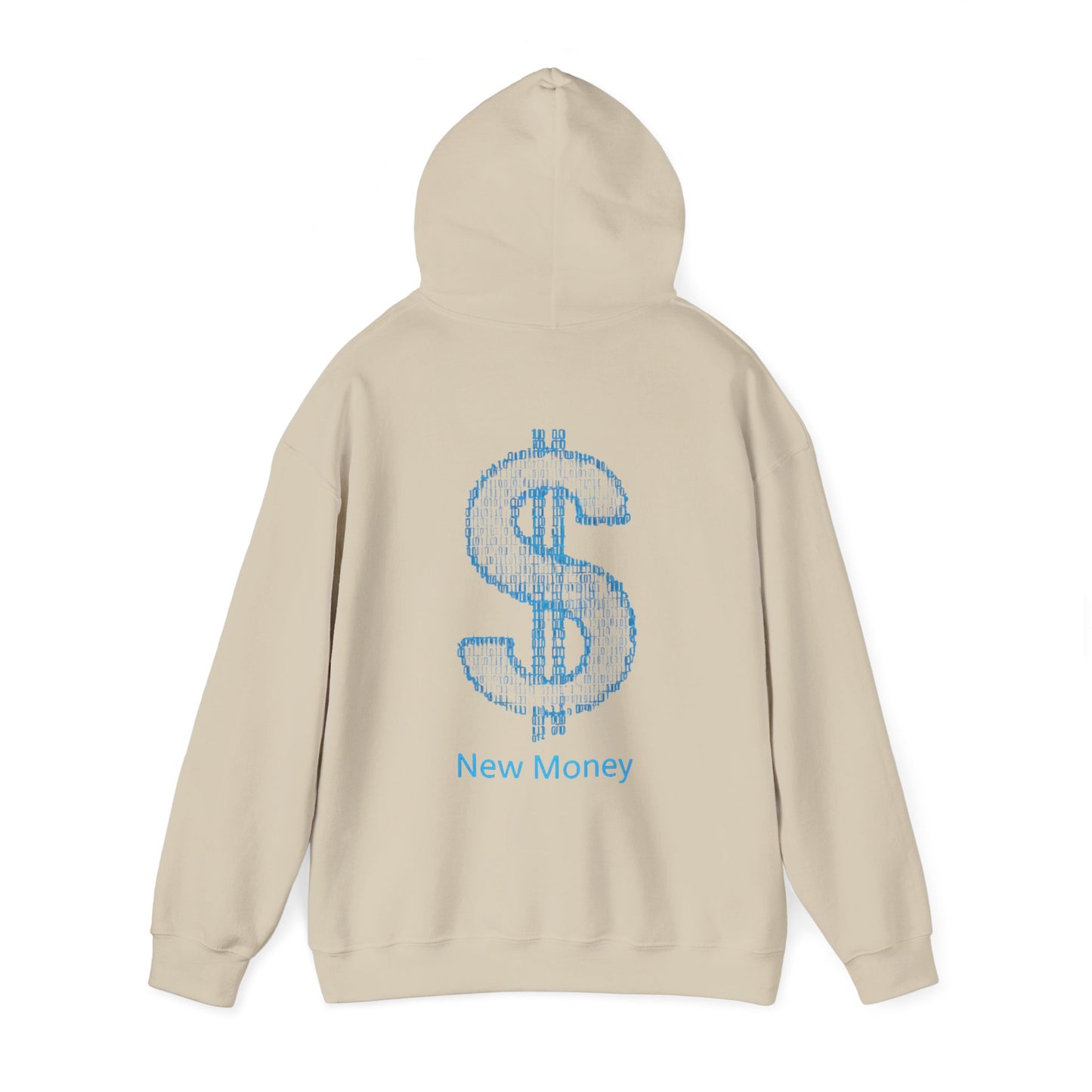 New Money Unisex Hooded Sweatshirt, Stylish Comfort, Casual Clothing, Gift for Him/Her, Streetwear, Trendy Hoodie, Cozy Essentials