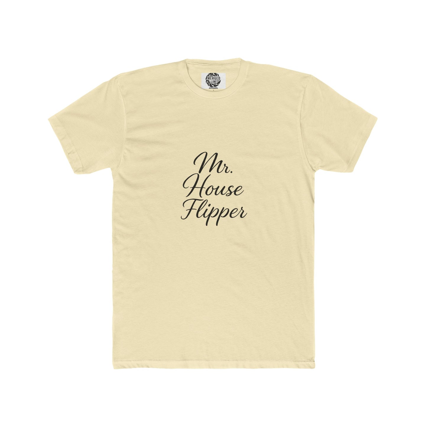 Mr. House Flipper Unisex Cotton Crew Tee, House Flipping Enthusiasts, Casual Wear