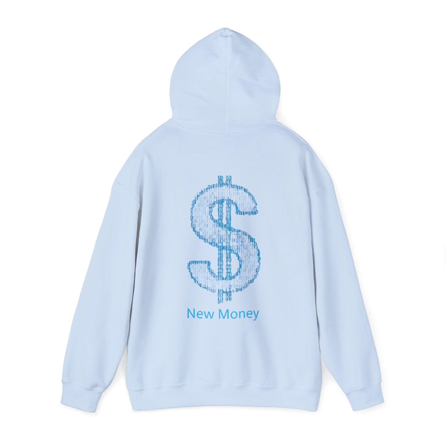 New Money Unisex Hooded Sweatshirt, Stylish Comfort, Casual Clothing, Gift for Him/Her, Streetwear, Trendy Hoodie, Cozy Essentials