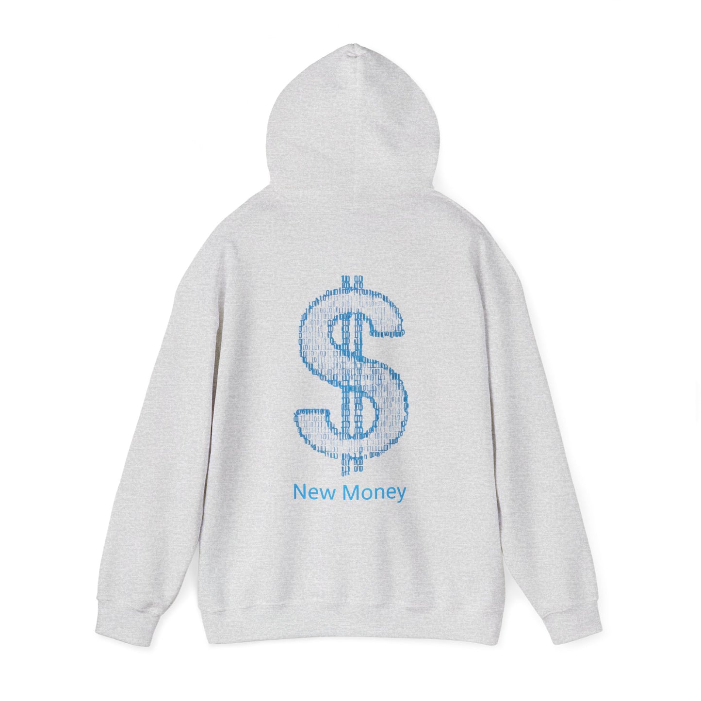 New Money Unisex Hooded Sweatshirt, Stylish Comfort, Casual Clothing, Gift for Him/Her, Streetwear, Trendy Hoodie, Cozy Essentials