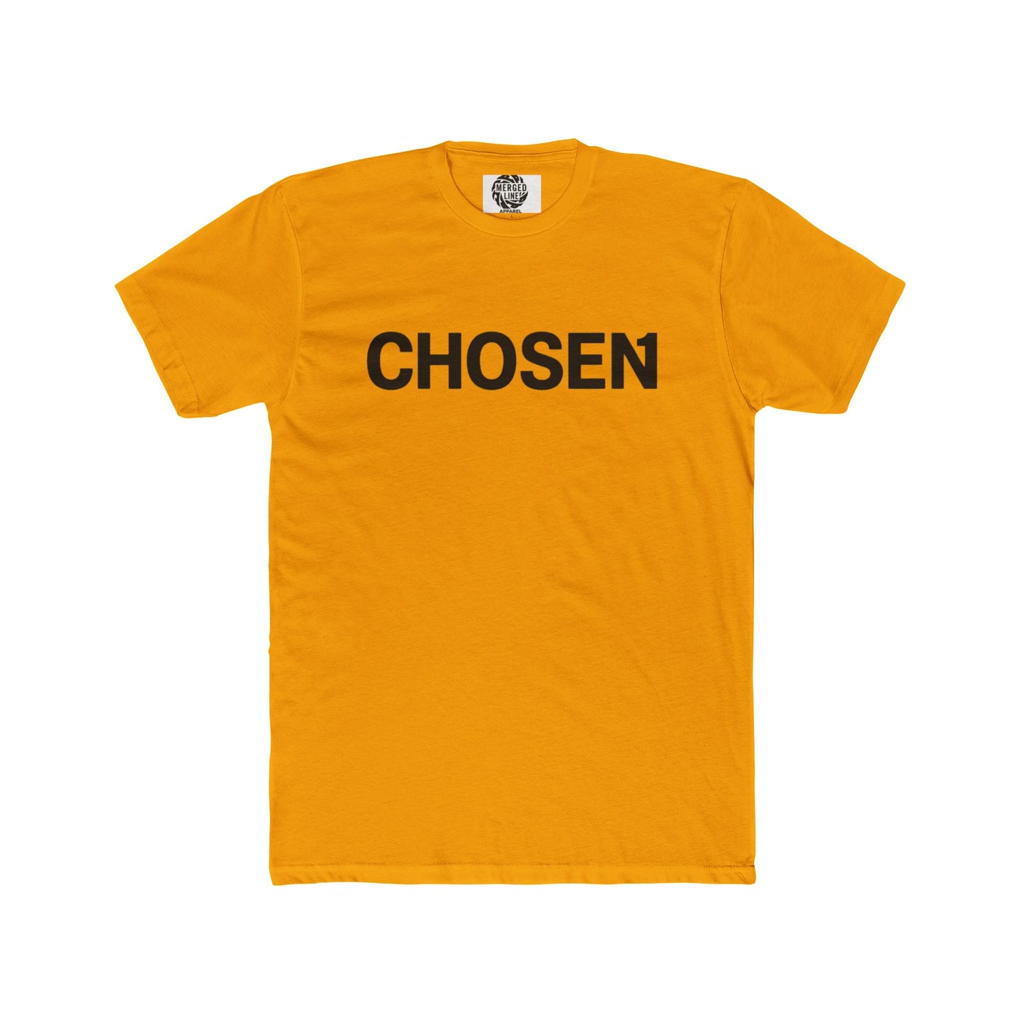 Chosen 1, Unisex Cotton Crew Tee, Casual Graphic Shirt, Gifts for Friends, Everyday Wear, Motivational T-Shirt