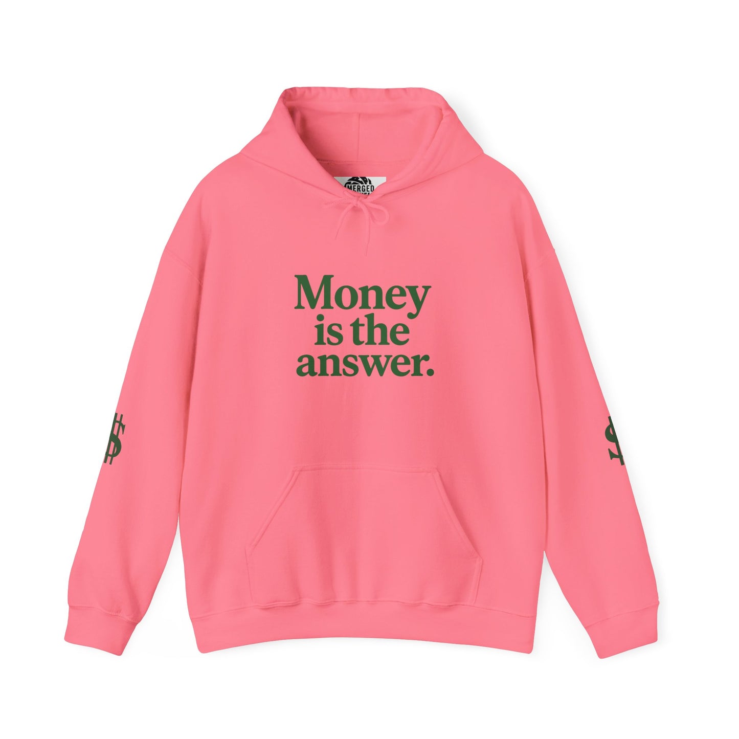 Cozy Money Sweatshirt - Unisex Hooded Sweatshirt, Casual Gift, Money Quote Apparel, Ideal for Everyday Wear, Perfect for Gift Giving