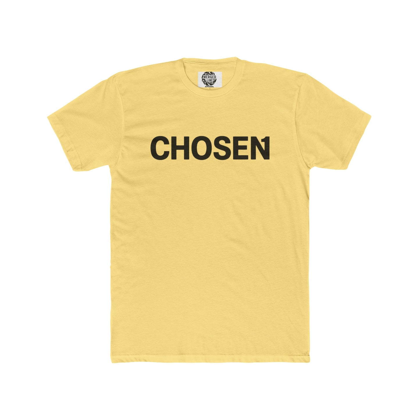 Chosen 1, Unisex Cotton Crew Tee, Casual Graphic Shirt, Gifts for Friends, Everyday Wear, Motivational T-Shirt