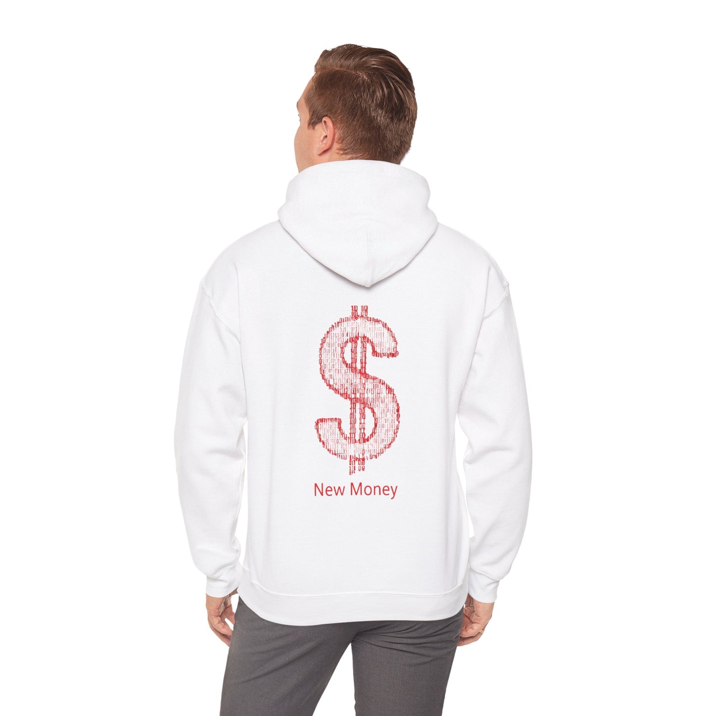 Stylish 'New Money' Hoodie, Unisex Heavy Blend Sweatshirt for Trendsetters, Perfect Gift for Birthdays, Fashion Lovers, Casual Wear