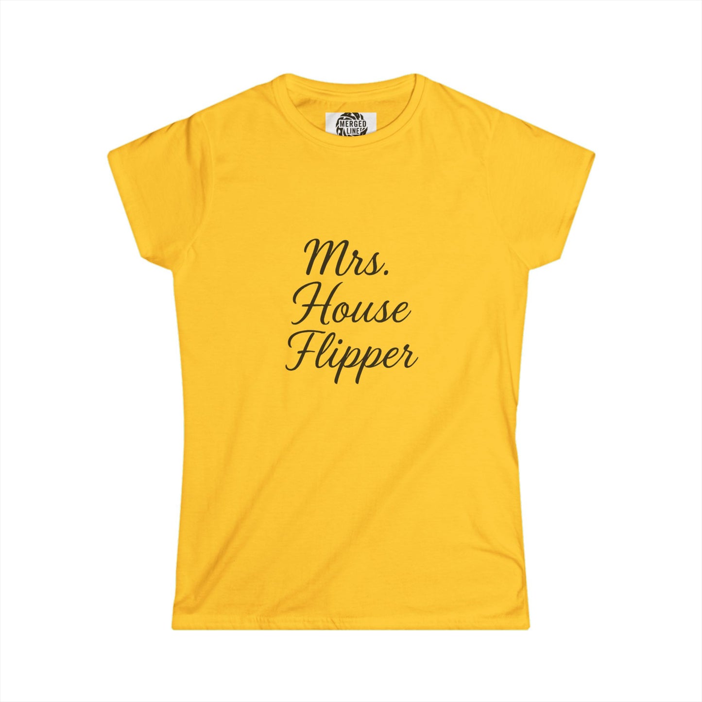 Mrs. House Flipper Women's Softstyle Tee - Perfect Gift for Real Estate Lovers, or DIY Enthusiasts, Casual Tee, Birthday [...]