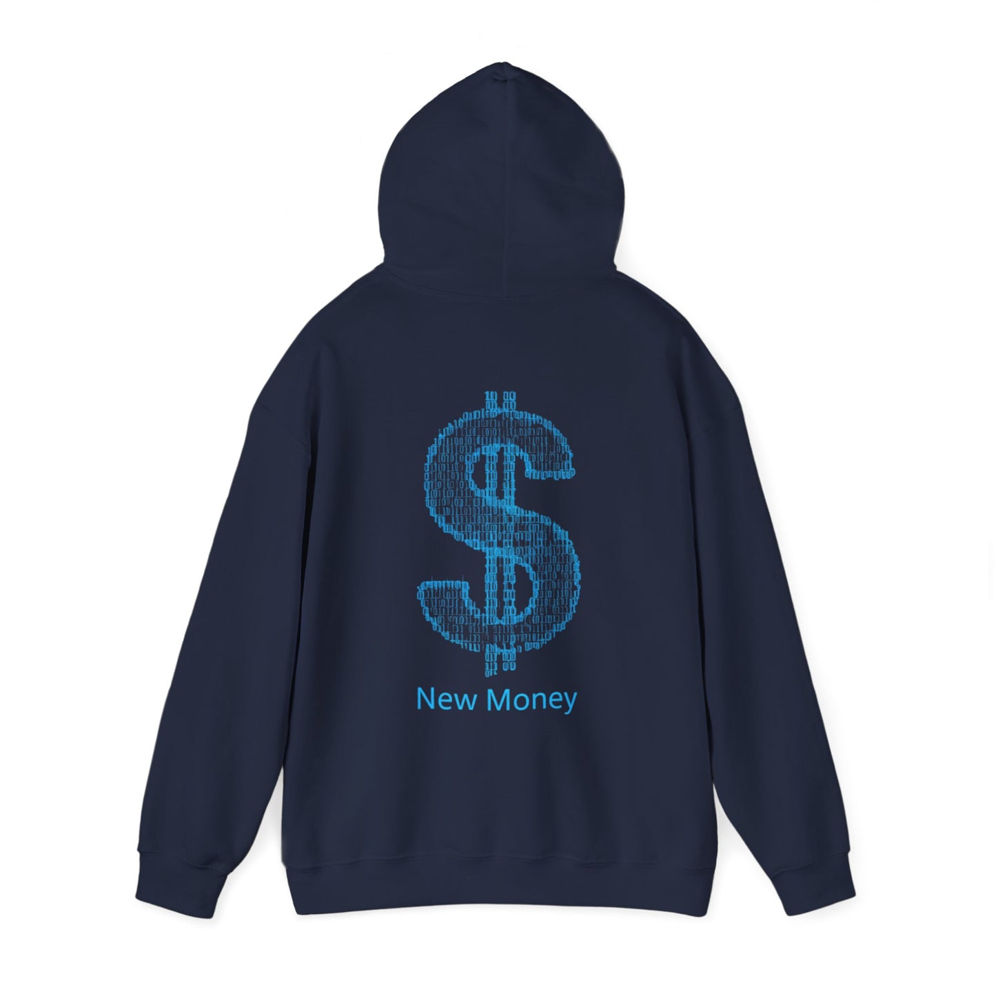 New Money Unisex Hooded Sweatshirt, Stylish Comfort, Casual Clothing, Gift for Him/Her, Streetwear, Trendy Hoodie, Cozy Essentials