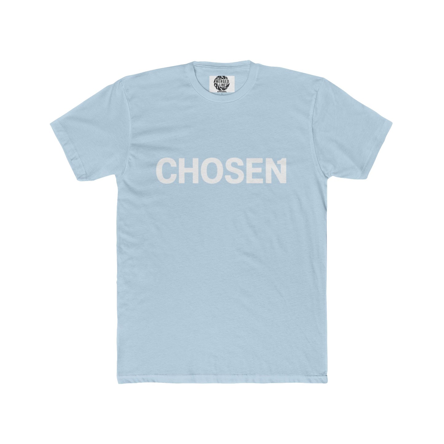 Unisex 'Chosen 1,' Cotton Crew Tee - Casual Wear, Gift for Friends, Inspirational Quote Shirt, Everyday Comfort, Motivational Fashion