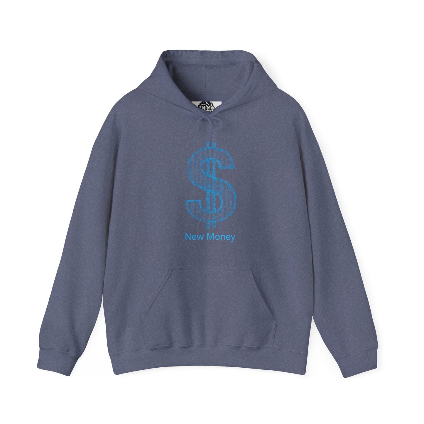 New Money Hoodie, Unisex Sweatshirt for Entrepreneurs, Gift for Graduates, Casual Streetwear, New Money Design