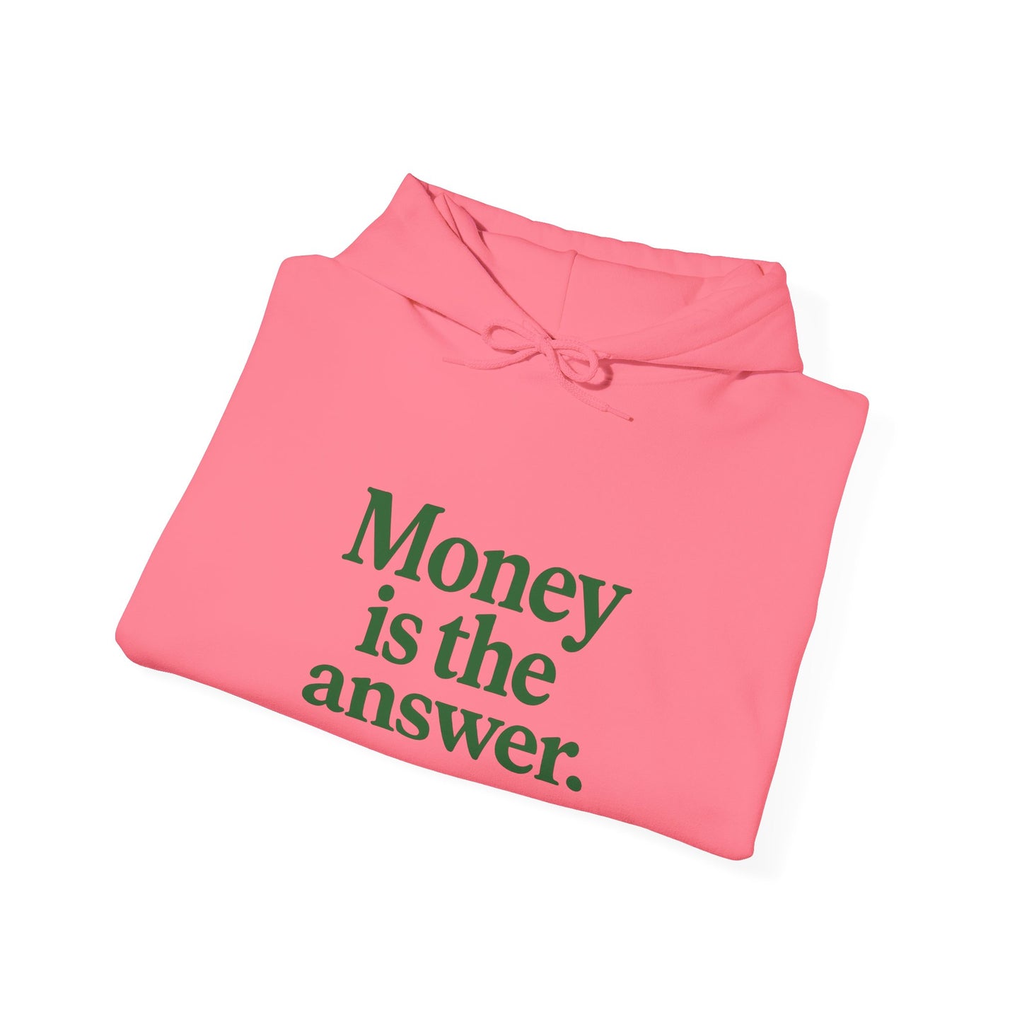 Cozy Money Sweatshirt - Unisex Hooded Sweatshirt, Casual Gift, Money Quote Apparel, Ideal for Everyday Wear, Perfect for Gift Giving