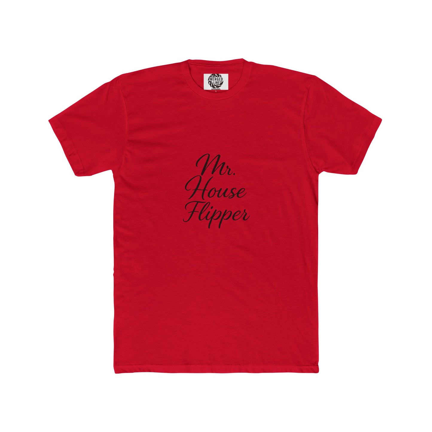 Mr. House Flipper Unisex Cotton Crew Tee, House Flipping Enthusiasts, Casual Wear