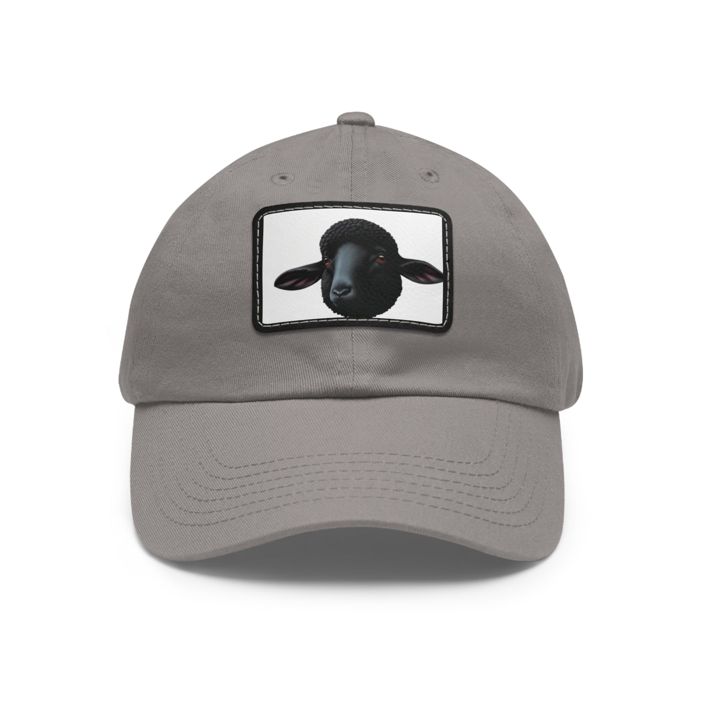 Stylish Dad Hat with Leather Patch, Casual Cap, Unique Gifts for Dads, Birthday, Father's Day, Everyday Wear, Fashionable Accessories