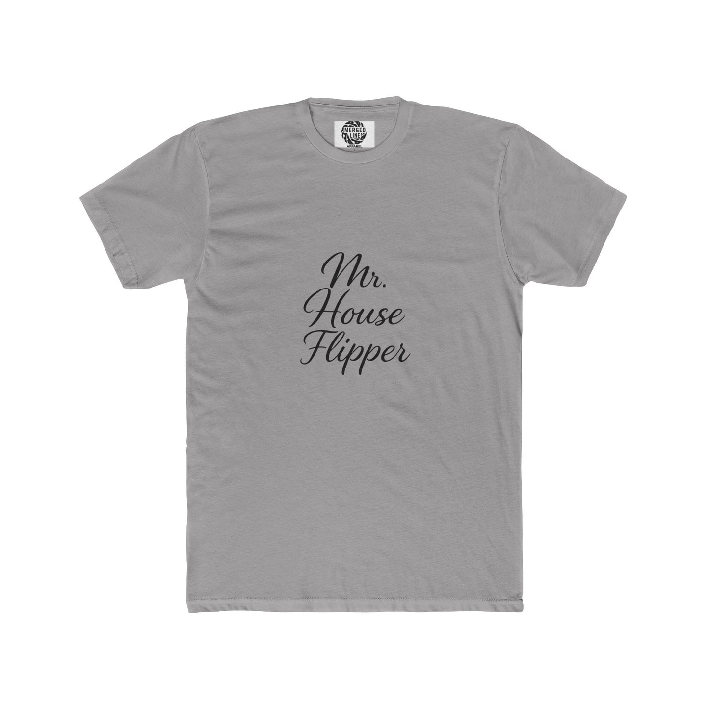 Mr. House Flipper Unisex Cotton Crew Tee, House Flipping Enthusiasts, Casual Wear