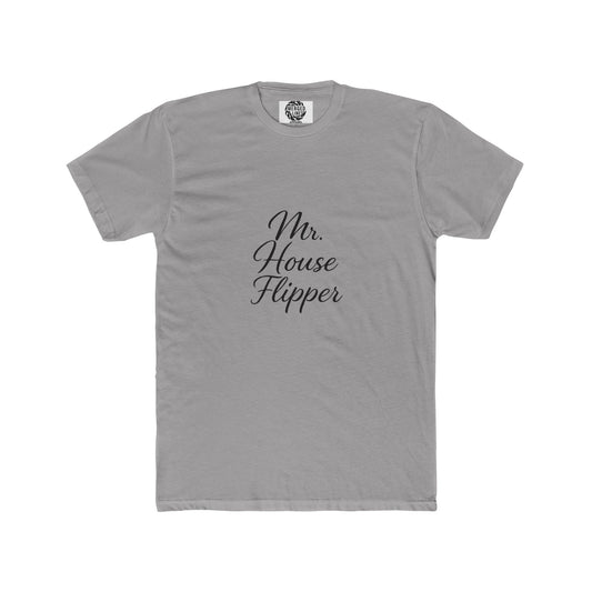 Mr. House Flipper Unisex Cotton Crew Tee, House Flipping Enthusiasts, Casual Wear