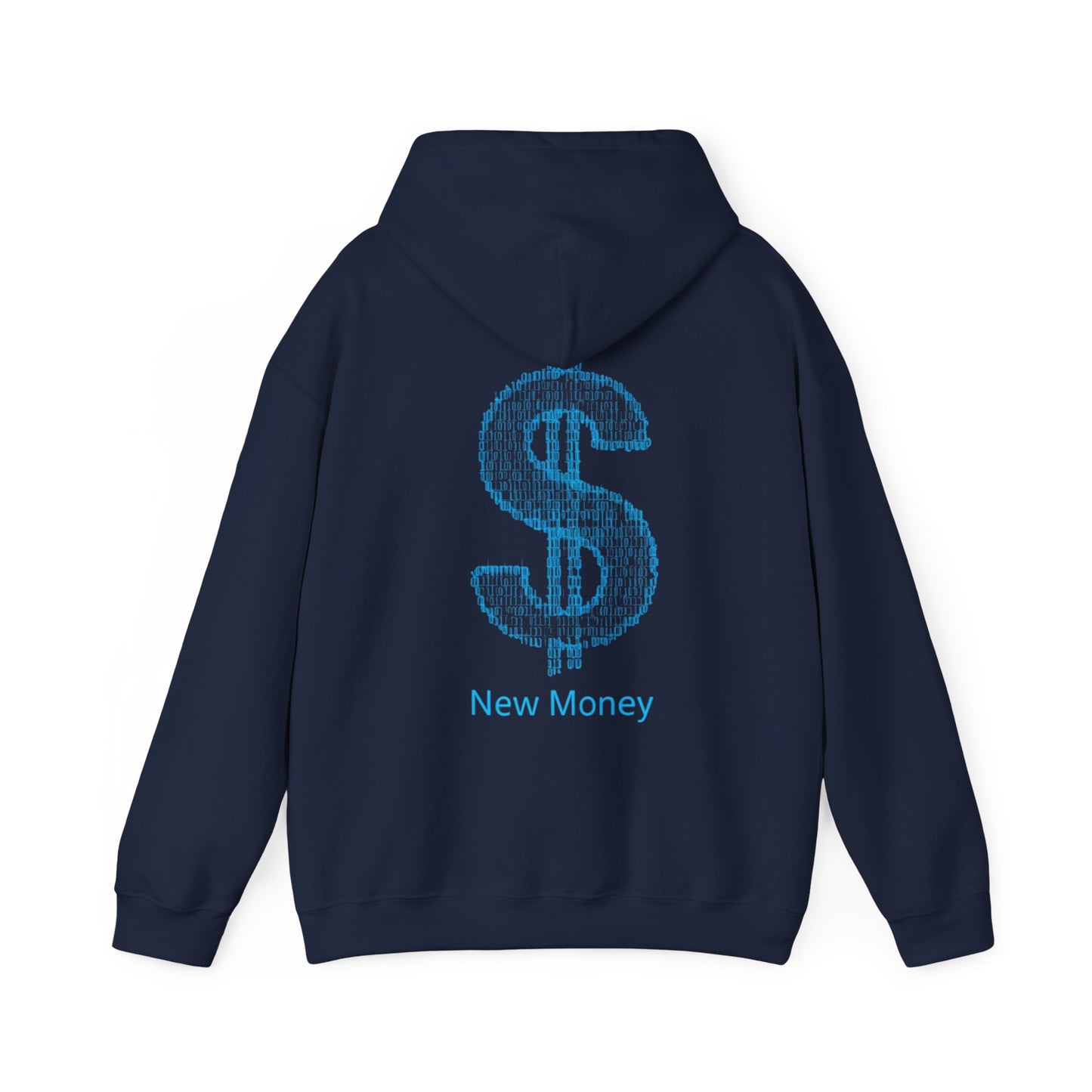 New Money Unisex Hooded Sweatshirt, Stylish Comfort, Casual Clothing, Gift for Him/Her, Streetwear, Trendy Hoodie, Cozy Essentials