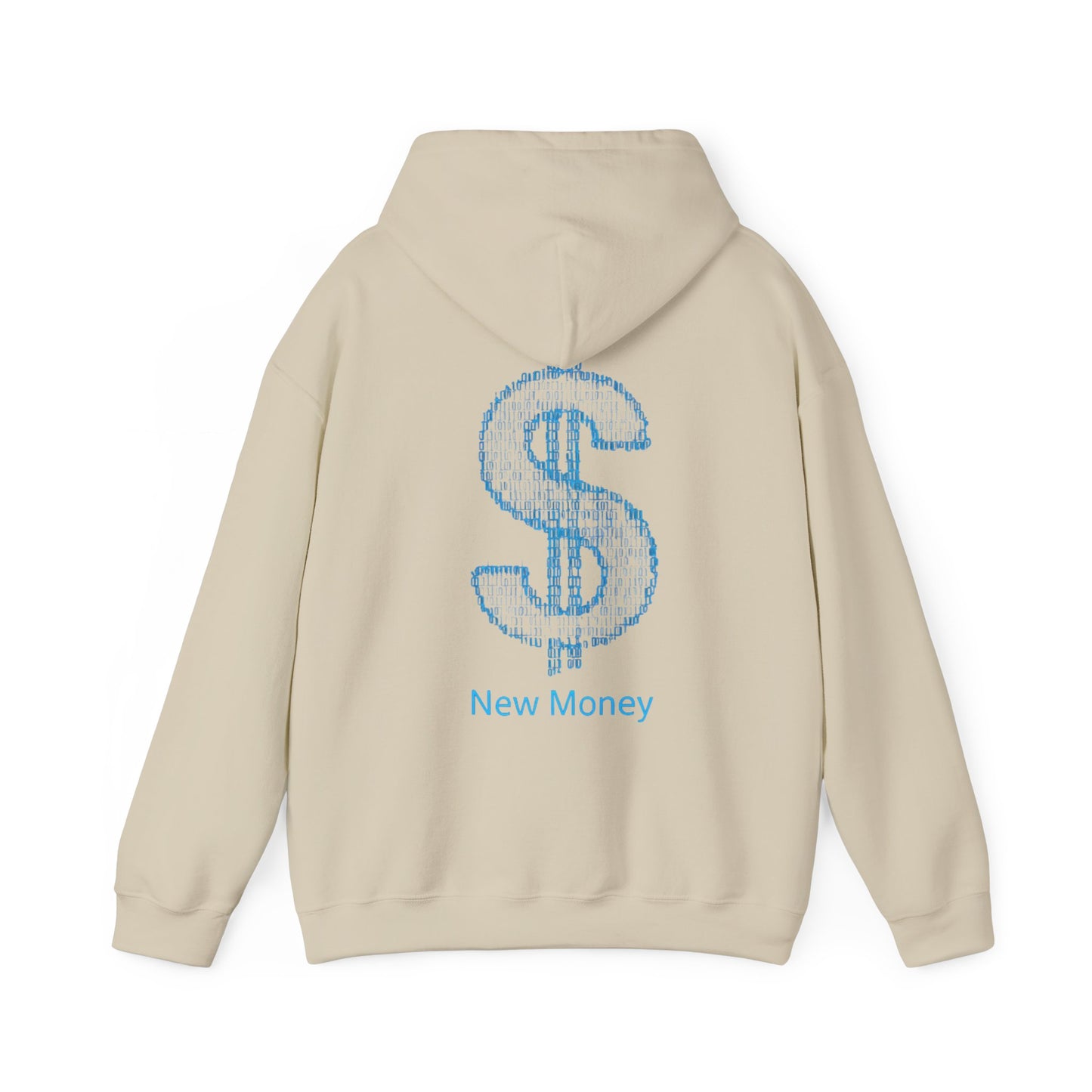 New Money Unisex Hooded Sweatshirt, Stylish Comfort, Casual Clothing, Gift for Him/Her, Streetwear, Trendy Hoodie, Cozy Essentials