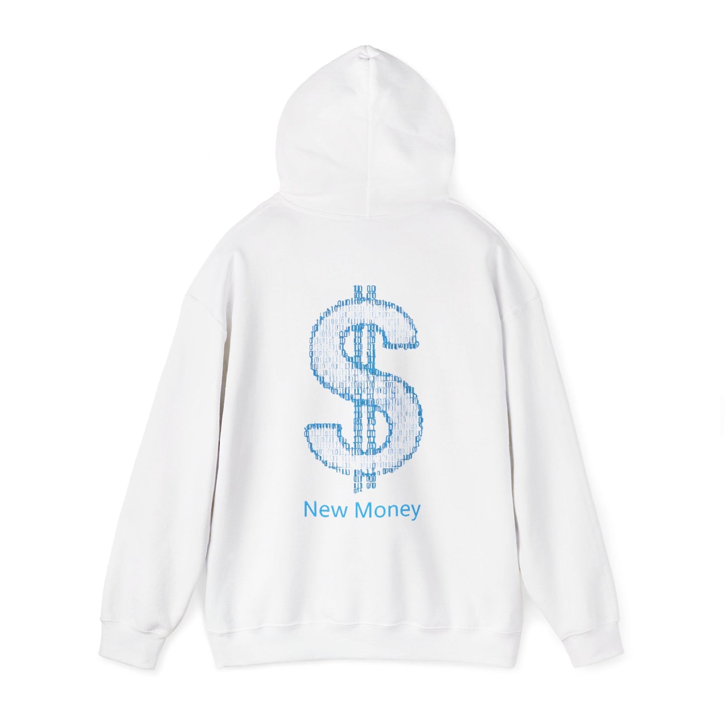 New Money Unisex Hooded Sweatshirt, Stylish Comfort, Casual Clothing, Gift for Him/Her, Streetwear, Trendy Hoodie, Cozy Essentials