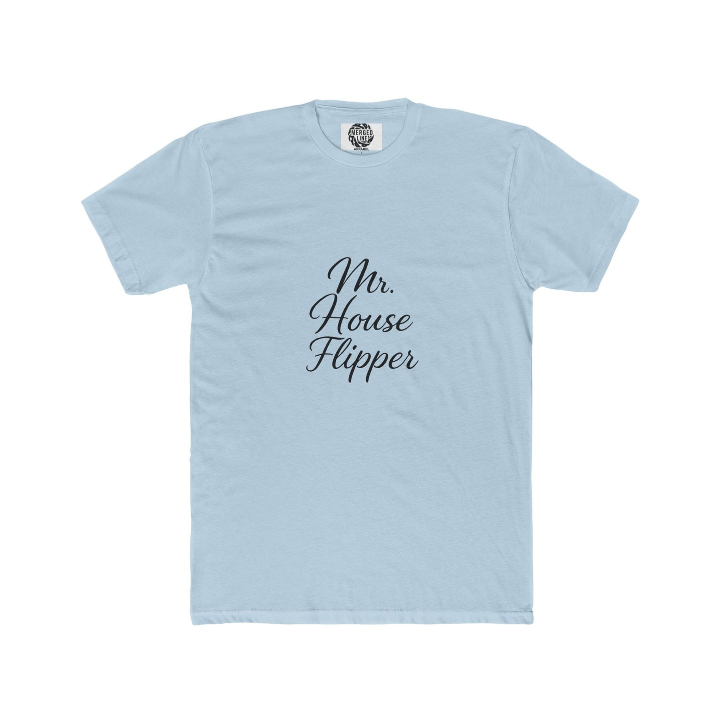 Mr. House Flipper Unisex Cotton Crew Tee, House Flipping Enthusiasts, Casual Wear