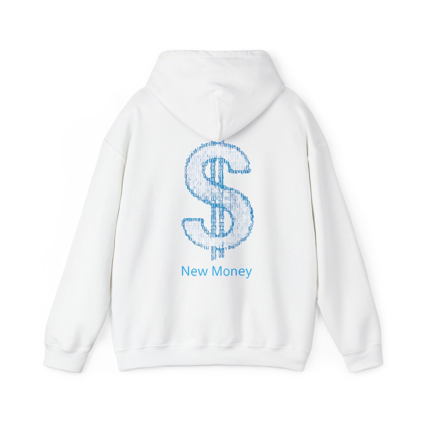 New Money Unisex Hooded Sweatshirt, Stylish Comfort, Casual Clothing, Gift for Him/Her, Streetwear, Trendy Hoodie, Cozy Essentials