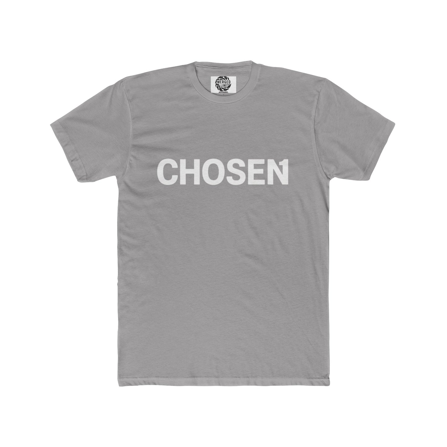 Unisex 'Chosen 1,' Cotton Crew Tee - Casual Wear, Gift for Friends, Inspirational Quote Shirt, Everyday Comfort, Motivational Fashion