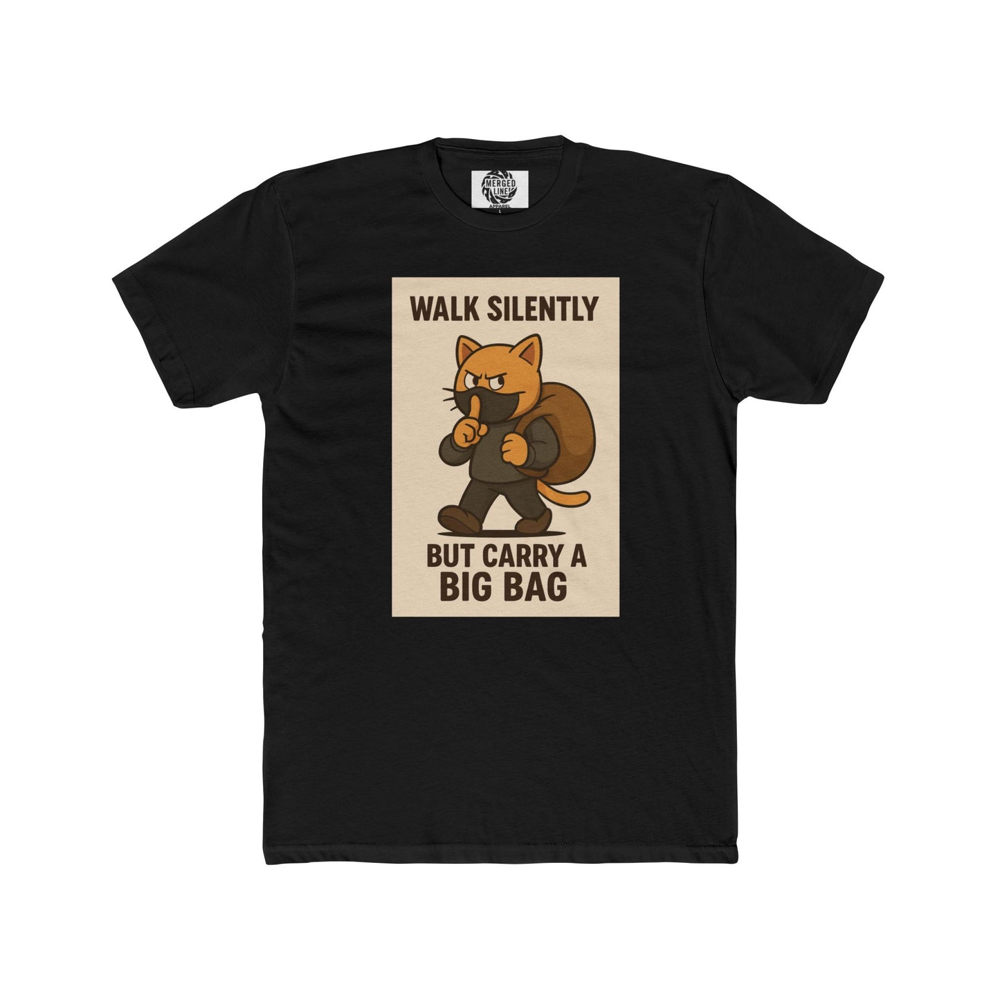 Cool Cat Unisex Cotton Crew Tee, Funny Cat Shirt, Gift for Cat Lovers, Casual Wear, Unique T-Shirt