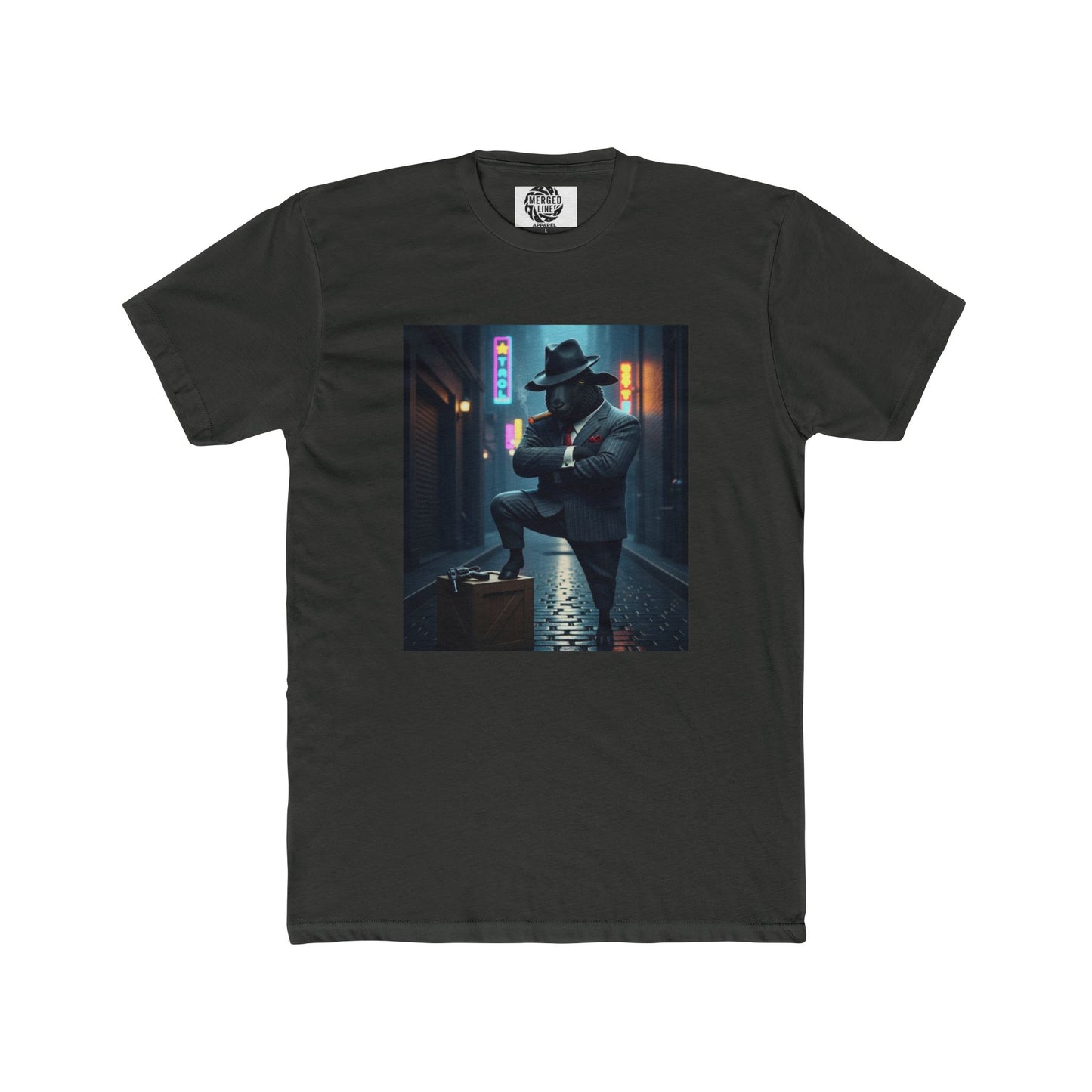 Black Sheep Gangster Unisex Graphic Tee, Casual Wear, Street Style, Gift for Him/Her, Motivation Shirt, Everyday Essential