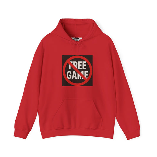No Free Game Unisex Heavy Blend Hooded Sweatshirt, Cozy Hoodie, Casual Sweatshirt, Gift for Gamers, Oversized Style