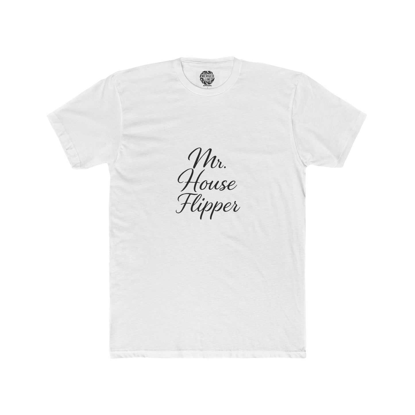 Mr. House Flipper Unisex Cotton Crew Tee, House Flipping Enthusiasts, Casual Wear