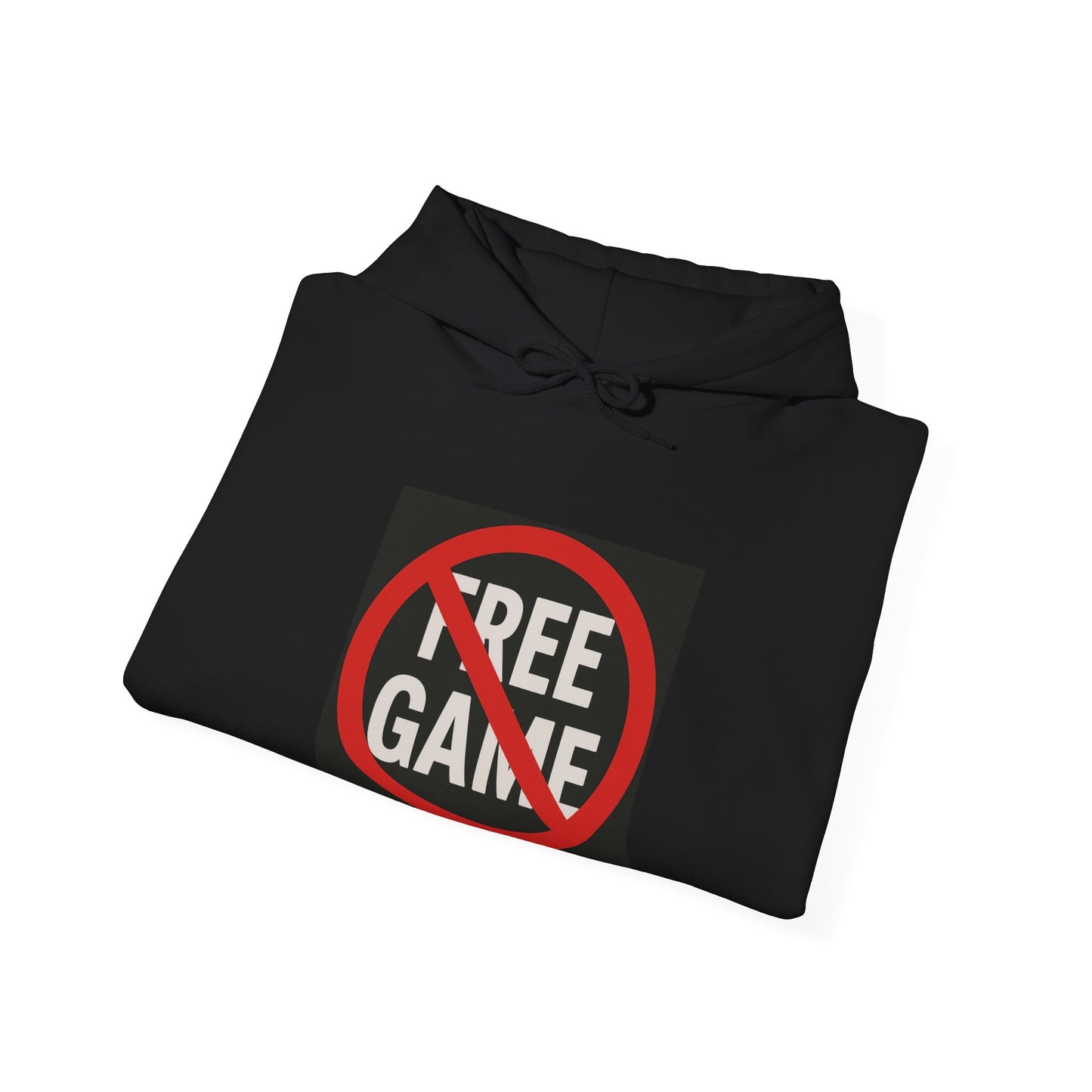 No Free Game Unisex Heavy Blend Hooded Sweatshirt, Cozy Hoodie, Casual Sweatshirt, Gift for Gamers, Oversized Style