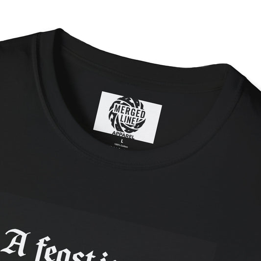 Ecclesiastes Quote T-Shirt, Inspirational Unisex Tee for Gatherings, Perfect Gift for Wine Lovers, Casual Wear, Spiritual Apparel