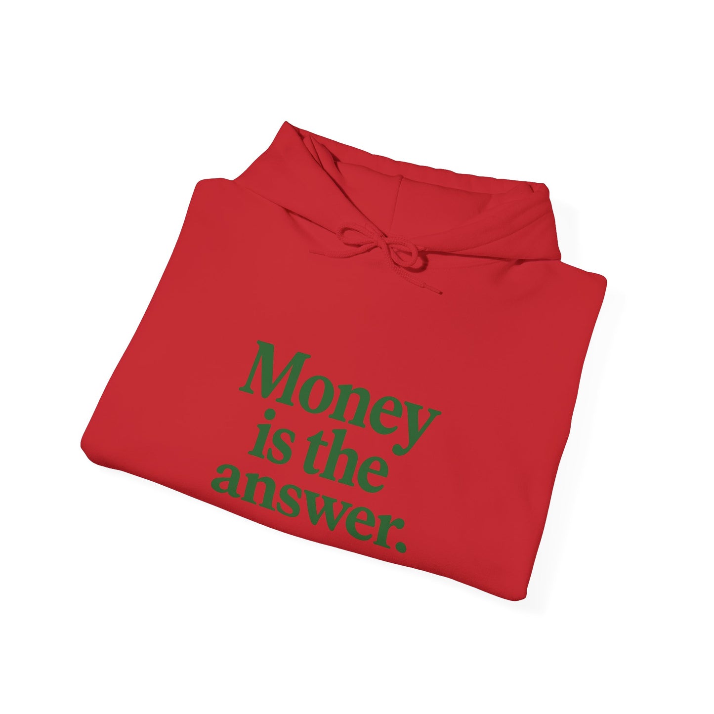 Cozy Money Sweatshirt - Unisex Hooded Sweatshirt, Casual Gift, Money Quote Apparel, Ideal for Everyday Wear, Perfect for Gift Giving