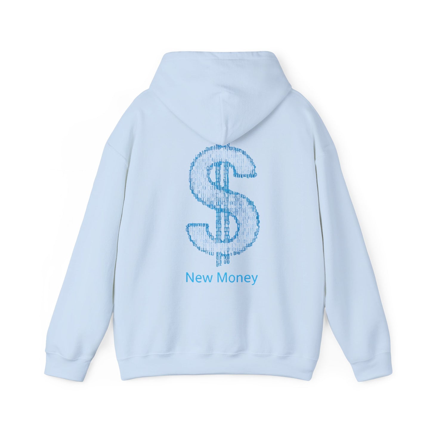 New Money Unisex Hooded Sweatshirt, Stylish Comfort, Casual Clothing, Gift for Him/Her, Streetwear, Trendy Hoodie, Cozy Essentials