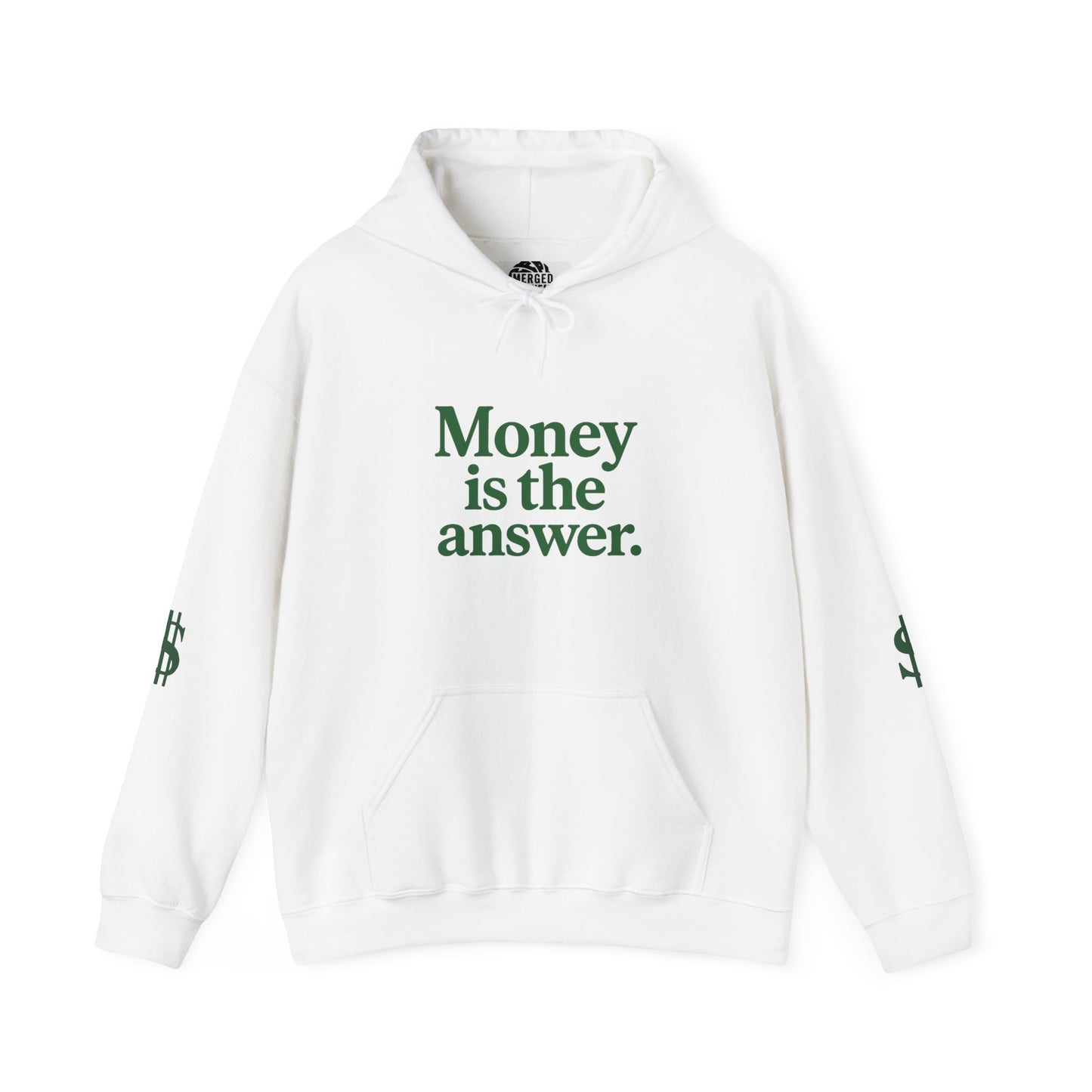 Cozy Money Sweatshirt - Unisex Hooded Sweatshirt, Casual Gift, Money Quote Apparel, Ideal for Everyday Wear, Perfect for Gift Giving