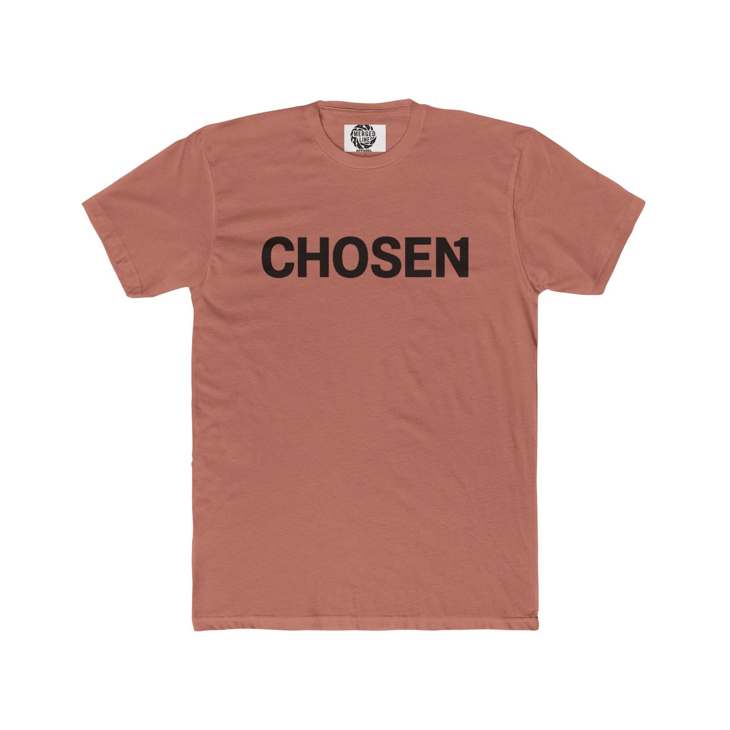 Chosen 1, Unisex Cotton Crew Tee, Casual Graphic Shirt, Gifts for Friends, Everyday Wear, Motivational T-Shirt