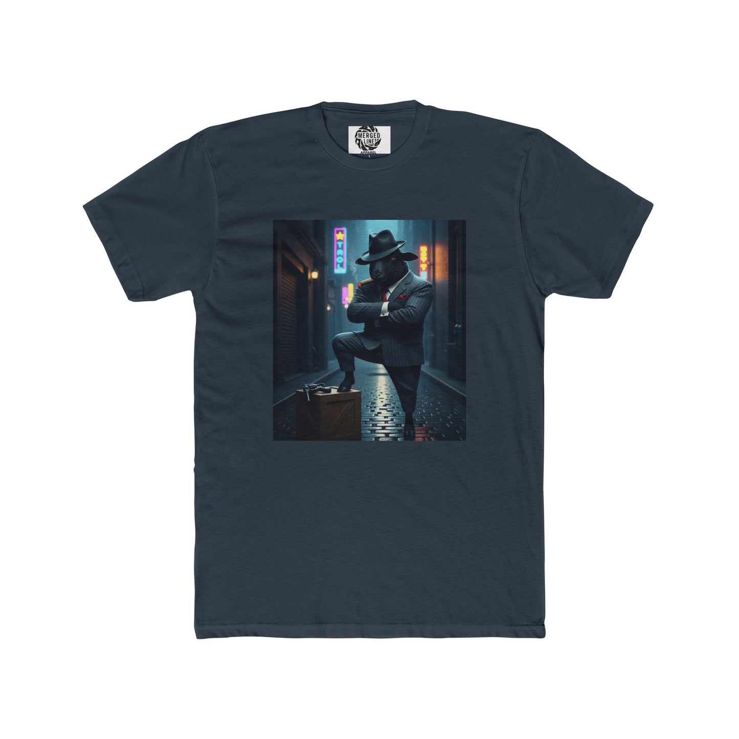 Black Sheep Gangster Unisex Graphic Tee, Casual Wear, Street Style, Gift for Him/Her, Motivation Shirt, Everyday Essential