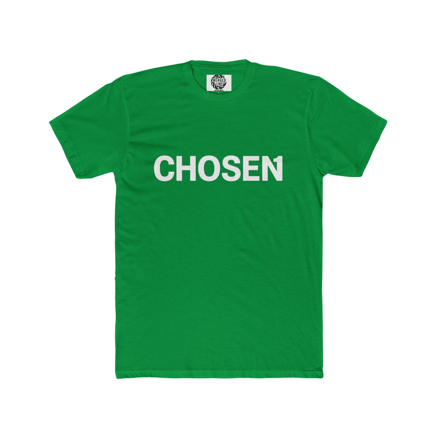 Unisex 'Chosen 1,' Cotton Crew Tee - Casual Wear, Gift for Friends, Inspirational Quote Shirt, Everyday Comfort, Motivational Fashion